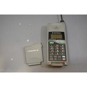 Vintage Motorola MicroTAC Brick Flip Phone 1980s Rare Mobile